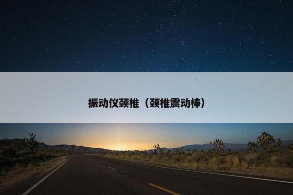 振动仪颈椎（颈椎震动棒）