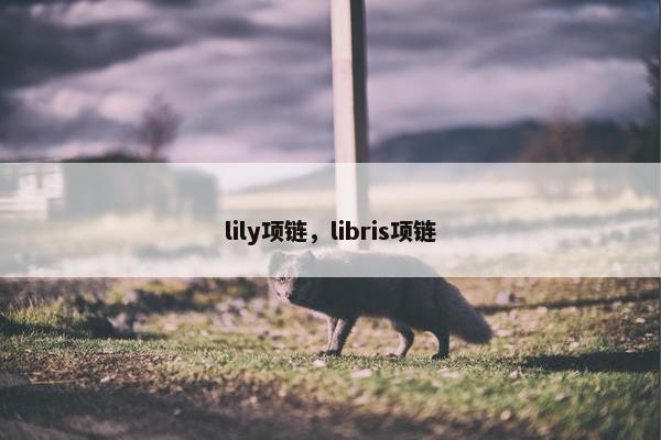 lily项链，libris项链
