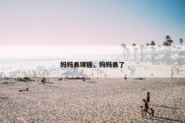 妈妈丢项链，妈妈丢了